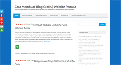 Desktop Screenshot of caramembuatwebsitepemula.com